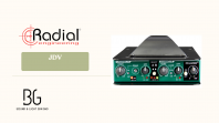 Radial Engineering JDV Kotak DI Aktif Dwi Input dengan Litar Audio Class-A