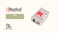 Radial Engineering JPC Kotak DI Komputer untuk Laptop, Telefon Pintar & Audio Multimedia