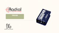 Radial Engineering Pro48 Kotak DI Aktif dengan Bekalan Kuasa Phantom 48V