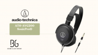 Audio-Technica ATH-AVC200 SonicPro Fon Kepala Over-Ear Hi-Fi untuk Muzik & Hiburan Rumah
