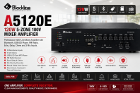 Blackline A5120E 120W �����100V�㲥�������ţ����� USB SD FM ���� 3·��˷�����
