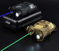 PEQ-15 FMA Night Frame Combat Laser PEQ-15 gun flashlight LED White Green L Infrared tactical Illuminator battery box