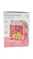 Dazzling Rabbit Doll Machine   Cute Rabbit Toy with Lights & Music, Interactive Play Doll for Kids