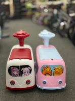 Kids Ride-On Bus Toy with Steering Wheel & Music   Push Car Ride-On Vehicle for Toddlers  Cute Cartoon Design, Indoor & Outdoor Baby Car