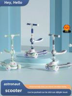 Children��s Scooter Ride-On   Sit or Ride Scooter for Kids  2 Years & Above Toddler Scooter Toy