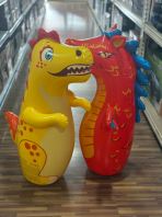 Inflatable Dinosaur & Dragon Bop Bag Toy   Kids Punching Play Toy with Weighted Base  Indoor & Outdoor Fun Inflatable Toy
