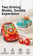 Fun & Go Steering Car Toy (BAOLI BL-2406)   Educational Interactive Driving Toy for Toddlers