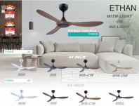 ETHAN 54 INCH ( LIGHT) CEILING FAN