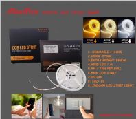 3 COLOUR 24V COB LED STRIP LIGHT ON/OFFLINE (HANDPHONE CONTROL)