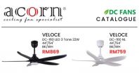 VELOCE DC-160 44 / 54 INCH 