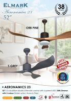 AERONAMIC 23-52 INCH ( T-GREY / ORB PINE )