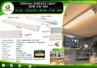 GLGL-06065-80W-CW-WH SURFACE LIGHT 