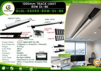 GLGL-06066-80W-DL-BK TRACK LIGHT 