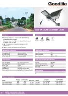 GSSL-500W 6500K SOLAR STREET LIGHT GSSL-500W 6500K SOLAR STREET LIGHT