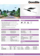 GSSL-300W 6500K SOLAR STREET LIGHT GSSL-300W 6500K SOLAR STREET LIGHT