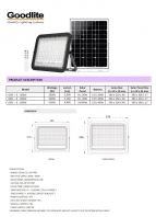 GOODLITE GSFL-E 500W-SOLAR SPOTLIGHT 6000K GOODLITE GSFL-E 500W-SOLAR SPOTLIGHT 6000K