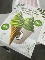 Foamboard Matcha & Coffee