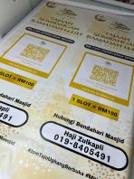 Bunting Tajaan Sumbangan Ramadhan