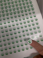 Sticker Label 1cm x 1cm