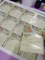 Sticker Label 8x9cm