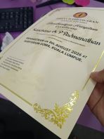 Certificate A4