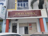 TOP QUALITY GOLD SHOPFRONT 3D LED BACKLIT SIGNBOARD FREE DESIGN SERVICE AT PENANG | PERAK | KEDAH