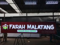 OUTDOOR F&B SHOPFRONT 3D LED SIGNBOARD FASHION DESIGN AT BATU KAWAN | PENANG