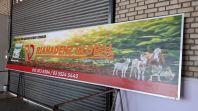 ECONOMY SHOPFRONT GI SIGNAGE WITH UV PROTECTION SIGNBOARD INSTALL AT IPOH | PERAK
