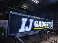 Smart Phone Repair Shopfront 3D LED Frame Lighted Signboard Fast Service in George Town Penang