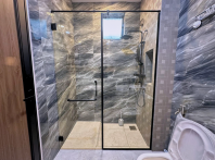 SHOWER GLASS PANEL AT TMN SETIA TROPIKA