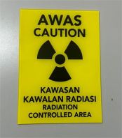 Acrylic Safety Signage + UV Printing