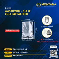 (4496) FULL METALIZED AA130200 - 5 x 8