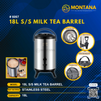 (6067) 18L S_S MILK TEA BARREL