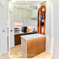 Melamine Kitchen Cabinet - Japandi @ M Arisa