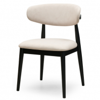 ALPHARD Dining Chair Black / FG04 Beige