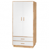 SCOTLAND II Wardrobe Natural / White SCOTLAND II Wardrobe Natural / White