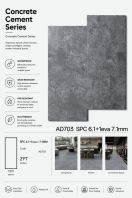 Concrete Cement SPC 7.1MM CODE AD703 Concrete Cement SPC 7.1MM CODE AD703