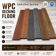 WPC Decking Floor Real Wood Surface WPC Decking Floor Real Wood Surface