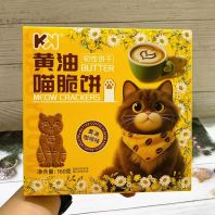 ����ζ�����KK MEOW CRACKERS 160G[24BOX/CTN]