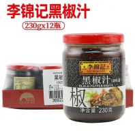 ����Ǻڽ�֭LKK BLACK PEPPER SAUCE 230G[12BTL/CTN]