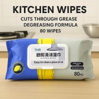 �������ʪ��KITCHEN CLEANING WIPES 80PCS[56PACK/CTN]