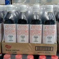 TST BLACK VINEGAR 750ML[12BTL/CTN]