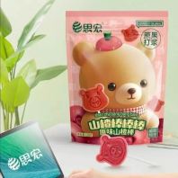 ˼��ɽ髰�SH BEAR SHAPE HAWTHORNE  STICK 128G[20PACK/CTN]