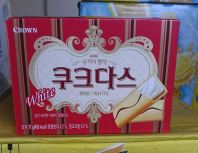 CROWN COUQUE DASSE GOURMET BISCUIT WHITE CREAM 77G[21BOX/CTN]