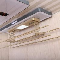 Electric Clothes Rack with LED Light