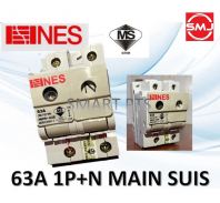 NES 63A 1 Pole + N/ 2 Pole Switch Fuse/ Main Switch