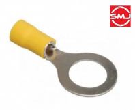 RV5-3.5/ RV 5-3.5 Ring Insulated Wire Connector Terminal/ Wire Cable Connector/ Crimp Terminal/ Ring Terminal (Yellow)