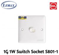 Lemax S801-1 1 Gang 1 Way Switch