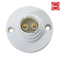 SE-2011NB/ SE2011NB B22 Adaptor/ B22 Lamp Holder/ B22 Lampholder/ B22 Socket Adaptor/ B22 Socket Adapter/ b22 Batten Holder/ Lamp holder/ Converter/ Converter Adapter/ Converter Adaptor/ Wedge holder/ Wedgeholder/ Bulb Holder/ Bulb Holder Adaptor/ Lamp Adaptor/ Lamp Adapter/ Bulb Socket Converter/ Wall Lampholder/ Wall Lamp Holder (White)