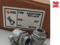 AGL 19mm (3/4") GI Flexible Adaptor c/w Lock Nut/ GI Flexible Adapter/ Galvanized Flexible Adaptor/ Galvanized Flexible Adapter